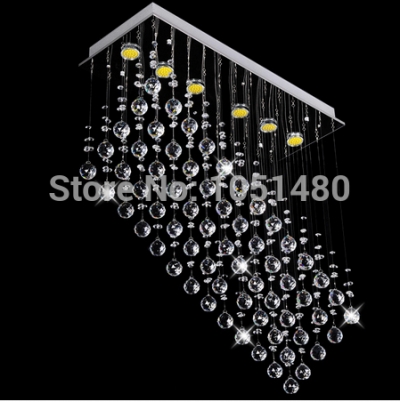 nice design led light flush mount chandelier crystal lighting l750*w300*h750mm