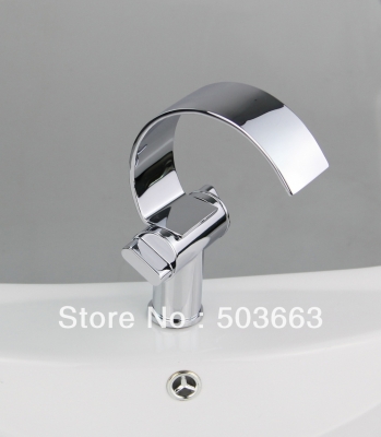 2 handle chrome deck mount bathroom faucet basin tap sink faucet vessel mixer vanity faucet L-1001