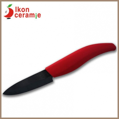 China Ceramic Knives,3 inch 100% Zirconia Ikon Ceramic Fruit Knife.(AJ-3001B-AR)