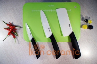 High Quality Zirconia New 100% 4-piece Ikon Ceramic Knife set (Free Shipping)