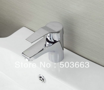 Luxury Deck Mounted Single Lever Bathroom Basin Mixer Tap Faucet Vanity Faucet L-6001