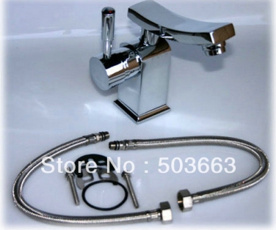 Pro Popular Single Hole Bathroom Basin Sink Faucet Chrome Mixer Tap HK-023