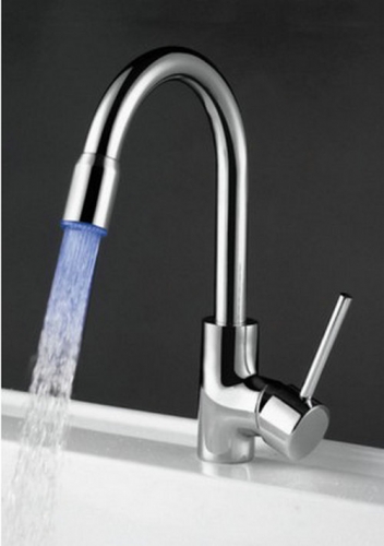 Wholesale New LED Mixer Faucet Tap Bathroom Sink Basin S-685