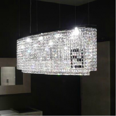 curved multi colored glass chandelier k9 f black-and-white black chandelier 110-240v