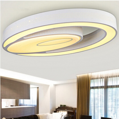 oval shape led ceiling light modern brief style living room lights lighting study light bedroom lamps
