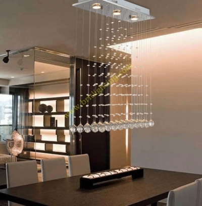 stainless steel lighting crystal pendant lamp for dinning room contemporary chinese crystal chandeliers hanging crystal lighting