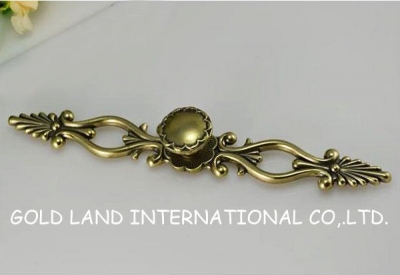 160mm Free shipping bronze-colored cabinet drawer long handle [KDL Zinc Alloy Antique Knobs &am]