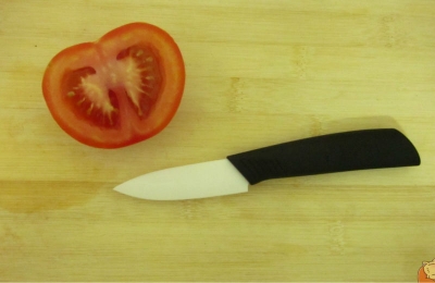 1PCS 3" 3inch 100% new High quality Advanced Ceramic Knife 3" Set Black Chefs Kitchen Santoku Blade