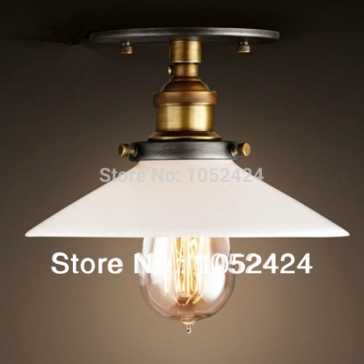 , 3 piece/lot, ceiling light with metal umbrella shade in old factory style,diameter 30cm#mx1802-300
