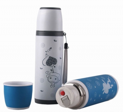 350ML Stainless Steel Vacuum Cup Gifts Fashion Traveling Kettle Men's Vacuum Flasks 4 Colors