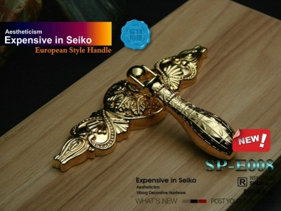 Free Shipping (50 PCs) VIBORG Zinc Alloy Drawer Handle&Cabinet Handle&Drawer Pull&Cupboard Handle&Cabinet Knob, SP-E008