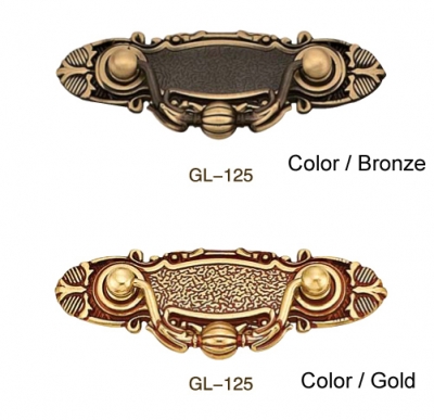 Wholesale! Retail! Europe type furniture pure Copper handle & Knobs Free shipping ! handles knob GL-125