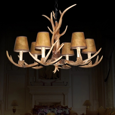 artistic antler featured chandelier wh 6 lights for 2015 new lighting chandelier