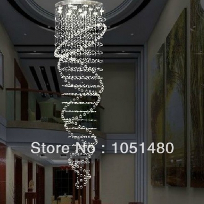top s guaranteed lustre big crystal chandelier staircase light dia600*h2200mm