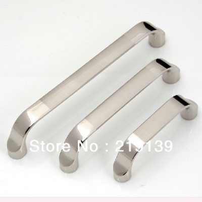 10PCS 64mm Furniture Bathroom Stainless Steel Door Handle Drawer Kitchen Cabinet Pulls Bar [Stainless Steel Handle 12|]