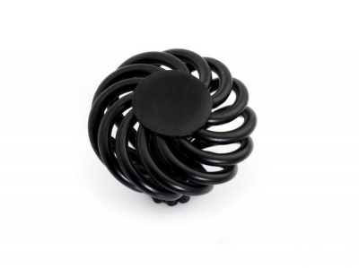 10Pcs/Lot European Style Furniture Black Birdcage Kitchen Cabinet Handle ( D:32MM H:30MM ) [Wrought Iron Handle and Knobs 28]