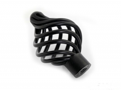 18 Pcs/Lot Black Birdcage Kitchen Handle Pull and Knob Country Furniture( D:35MM H:55MM )