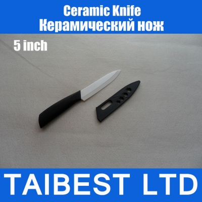 5 inch Fruit vegetable Kitchen ceramic knife 5"