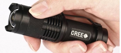 93mm mini 300 lumen cree q5 led zoomable flashlight torch pocket portable zoom flash light with clip 3 modes