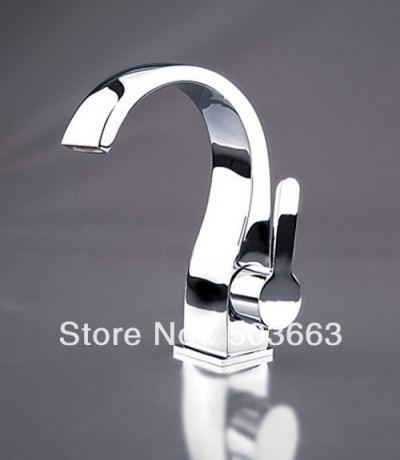 Brand New Bathroom Basin Mixer Tap Faucet Chrome Finish Vanity Faucet L-1628
