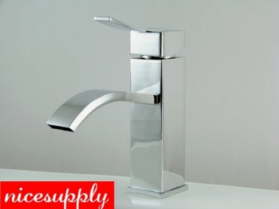 Chrome Bathroom Faucet Basin Sink Mixer Tap Vanity Faucet b351
