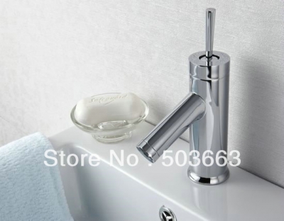 Luxury Surface Chrome Double Handle Bathroom Basin Faucet Sink Mixer Tap Vanity Faucet L-217