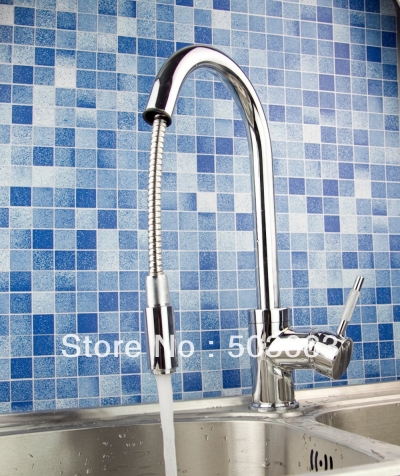 Wholesale Kitchen Basin Sink Pull Out and Swivel Faucet Vanity Faucet Mixer Tap Crane Chrome S-182
