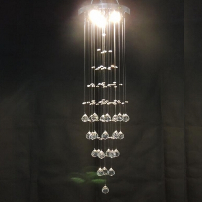 crystal chandeliers 220v d25cm h80cm modern crystal chandelier