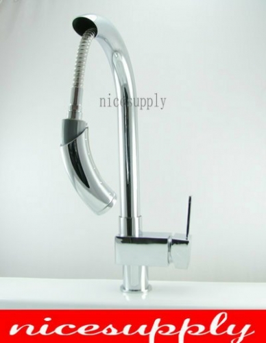 pull out faucet chrome swivel kitchen sink Mixer tap b535 kitchen faucet pull out