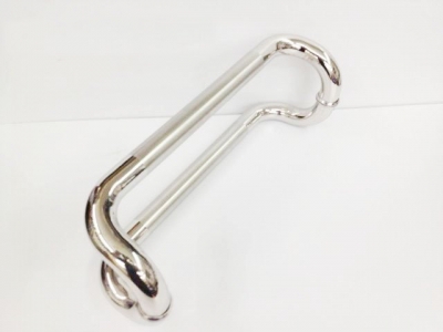Modern Storefront Door Pull Handles Tubing Stainless Steel 17-3/4 inches For Entry/Glass Door