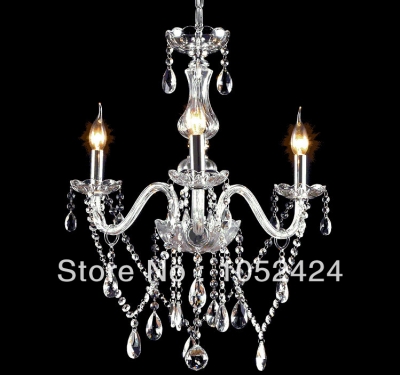 elegant 3-island lights, crystal chandelier bed room, dinning room