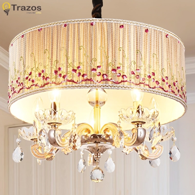 2016 new crystal modern light chandelier crystal living room lustres de cristal pendants chandeliers home lighting indoor