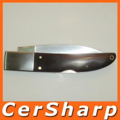 Free Shipping SC'c Stainless Steel Folding Pocket Knife For Outdoor Camping & Hiking # 525BPW