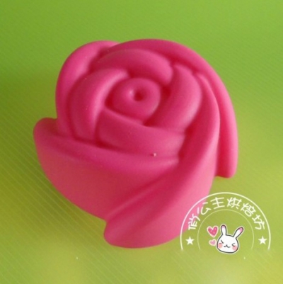 Promotion New Soft Silicone Cake Mold Fondant Decorating 7cm Rose Multipurpose Silicone Mould