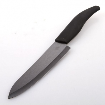 Wholesale 2013 new 6" Fruit Vegetable Black Kitchen Knives Ceramic Knife China Chef knife cleaver 15.5CM Blade Hot Brand Gifts
