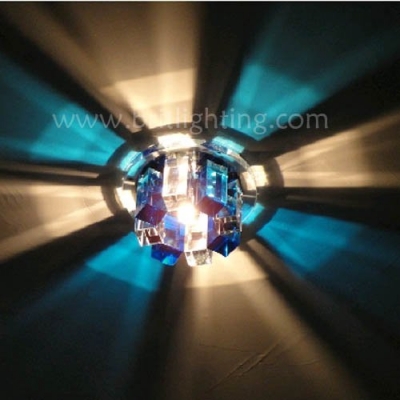 blue crystal lighting downlights small lighting crystal lighting led halogen downlamps