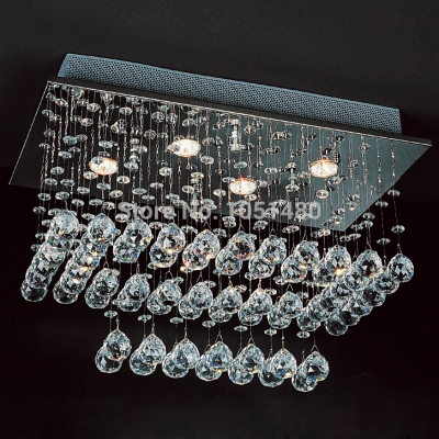 wholes flush mount modern chandelier ceiling fixtures crystal lamp living room light