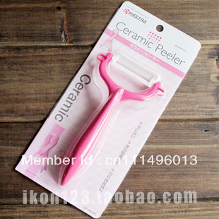 100% Original Brand Japan Kyocera ceramic knife peeler.(Pink Handle CP-99PK)