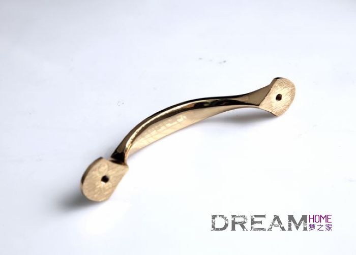 6306-96 96mm hole distance brilliant golden antiqued alloy handle for drawer/wardrobe/cupboard
