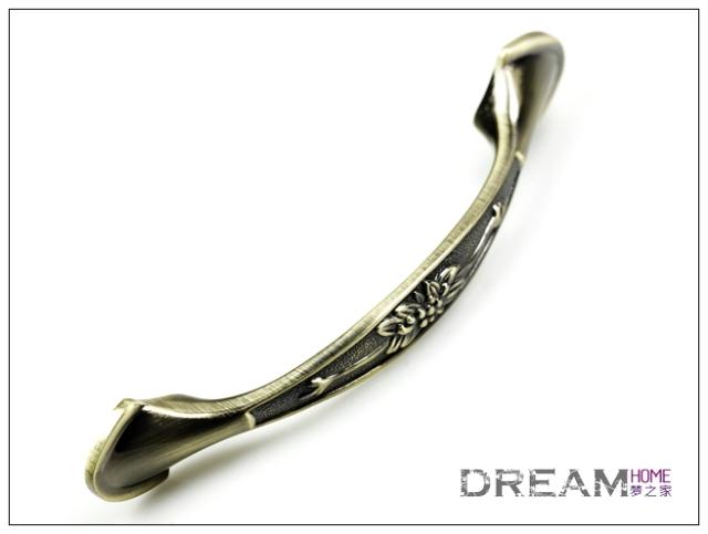 908-96 96mm hole distance solid bronze antiqued alloy handle for drawer/wardrobe/cupboard/cabinet