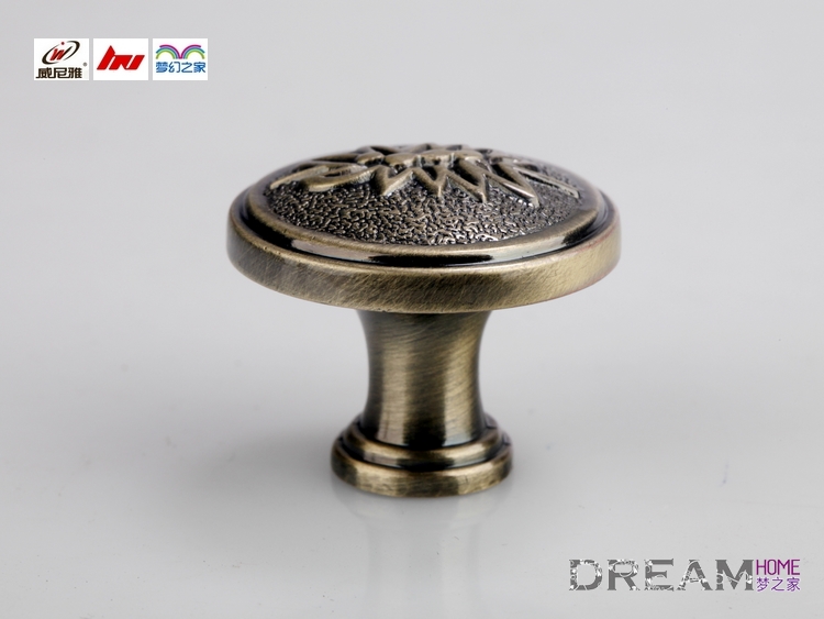 908 sing hole bronzed and antiqued solid alloy knobs for drawer/wardrobe/cabinet