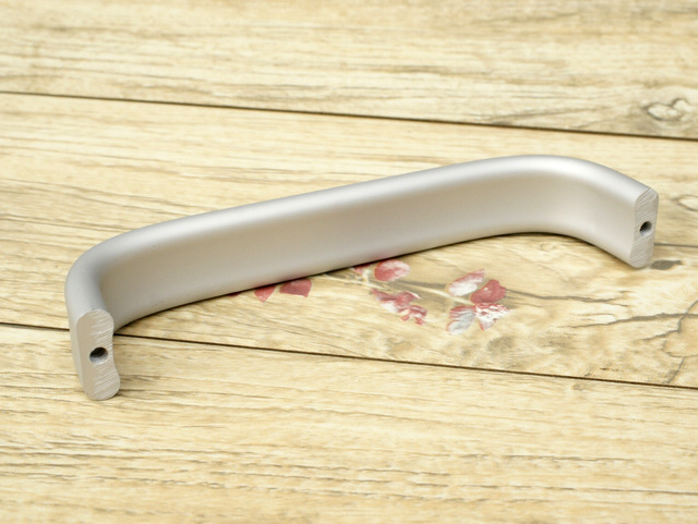 5018-128 128mm hole distance brief-style matt aluminium handle for wardrobe/cupboard