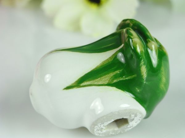 single hole Chinese cabbage cartoon ceramic knobs for drawer/wardrobe/shoe cabinet