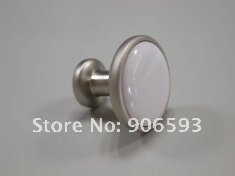 Porcelain white cabinet knob12pcs lotporcelain handleporcelain knob