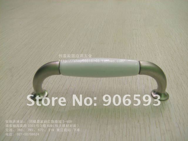 Classic tastorable white porcelain cabinet handle24pcs lot free shippingfurniture handle