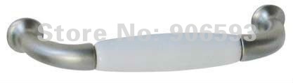 Classic tastorable white porcelain cabinet handle\24pcs lot free shipping\furniture handle