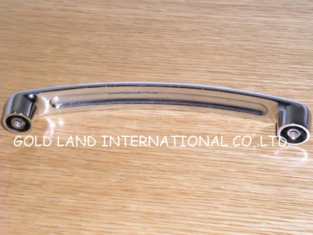 128mm Free shipping crystal glass drawer door knob/cabinet handle dawer handle