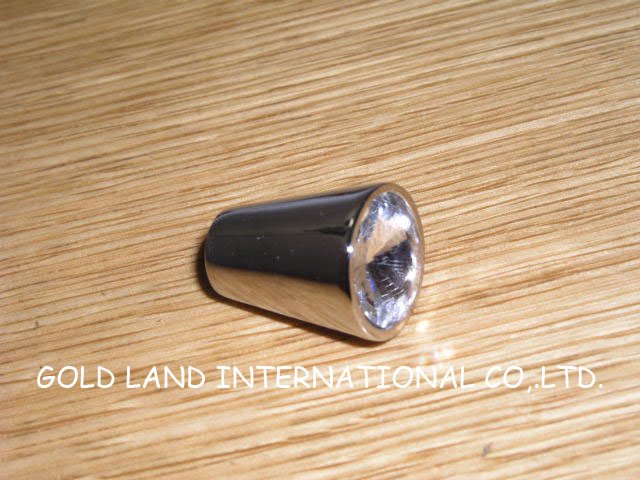 D15mmxH21mm Free shipping crystal glassdoor knobs and handles/kitchen door knob