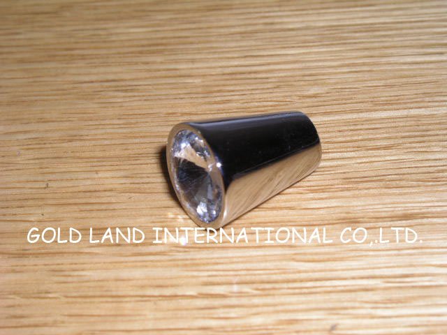 D15mmxH21mm Free shipping crystal glassdoor knobs and handles/kitchen door knob