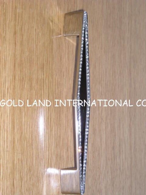 160mm Free shipping crystal glass furniture door handle/bedroom furniture handle